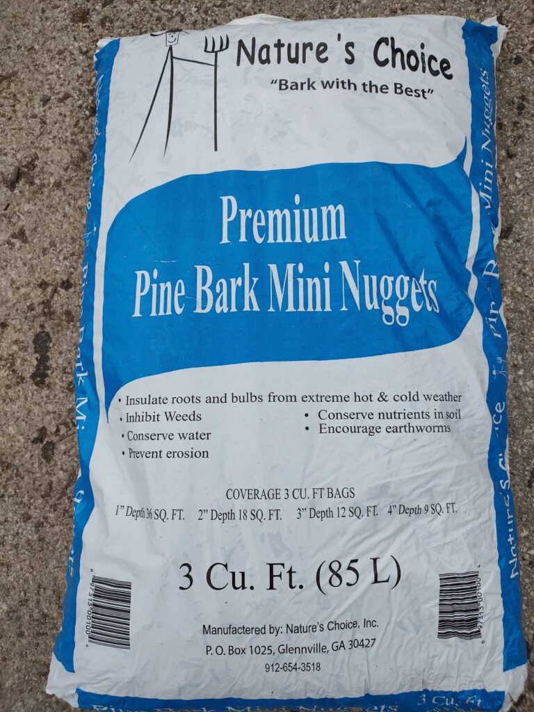 Mini Pine Nugget Bagged Mulch Columbus, OH Kurtz Bros Central Ohio